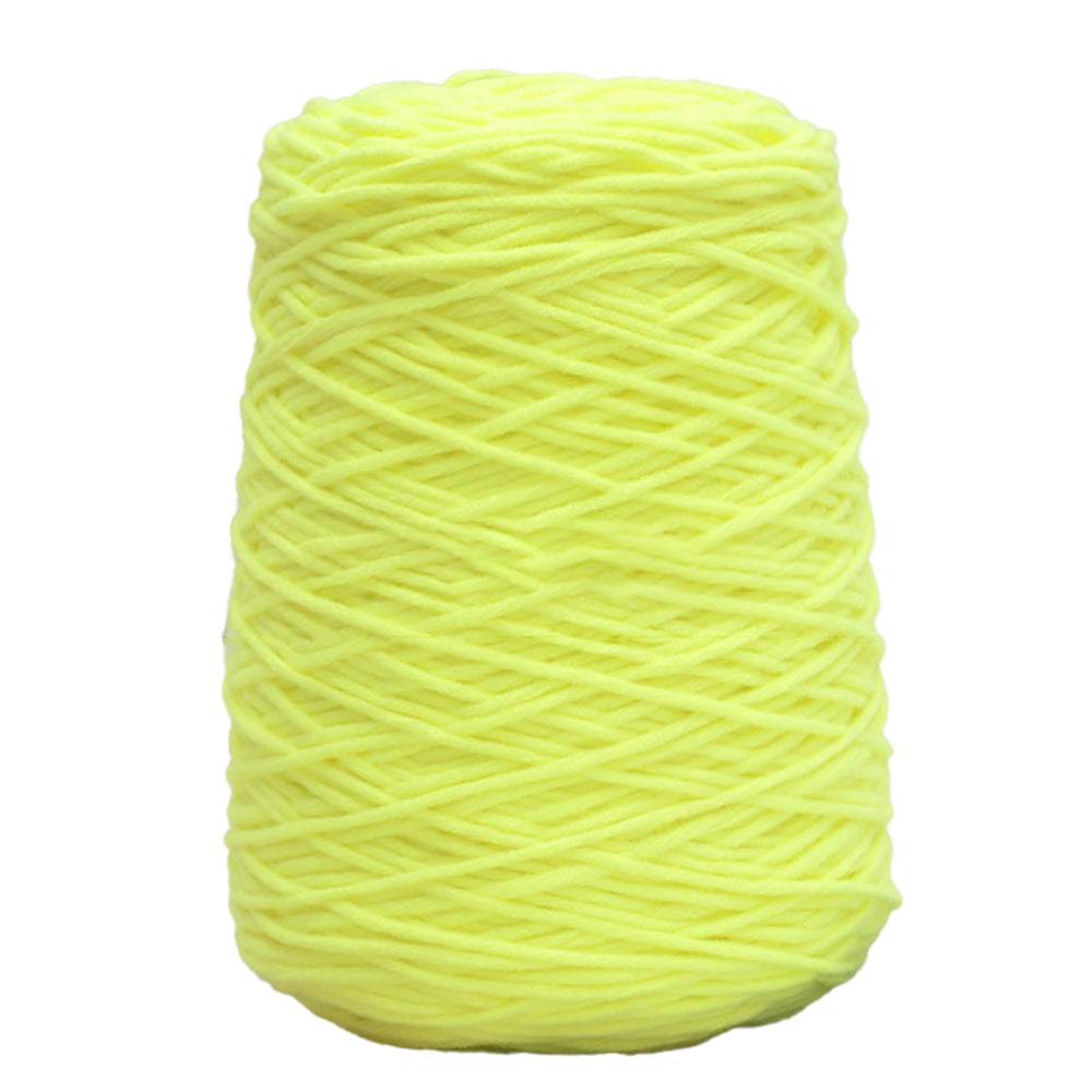 MissKraft - Tufting - Pelote - Jaune Fluo - 400 g