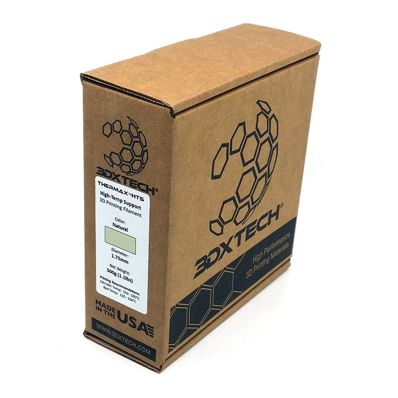 3DXTech - ThermaX HTS (High-Temp Support) - Natural - 1.75 mm - 500 g, Filament, 3DXTECH