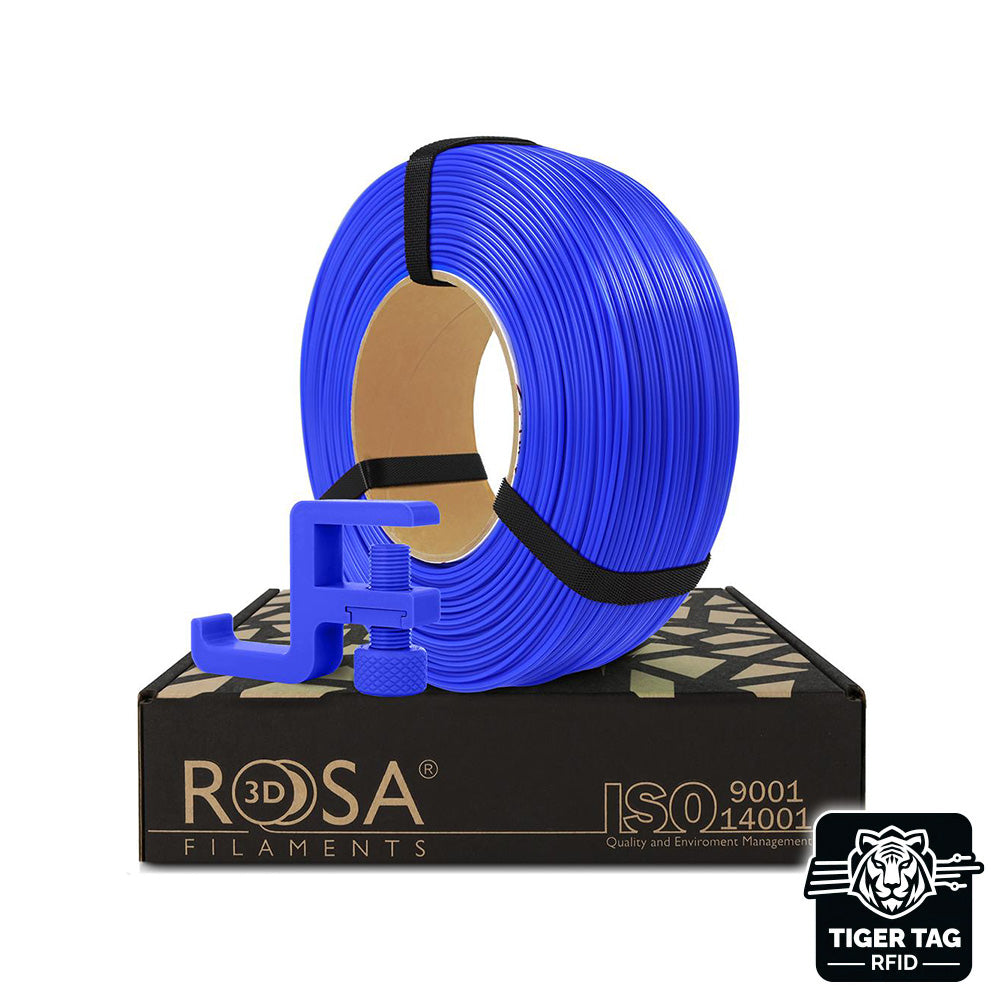 Rosa3D - PCTG - Bleu Foncé (Dark Blue) - 1,75 mm - 1 kg Refill avec RFID TigerTag
