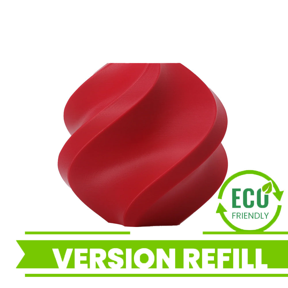 Bambu Lab - PLA Basic - Marron Rouge (Maroon Red) - 1,75 mm - 1 kg Refill