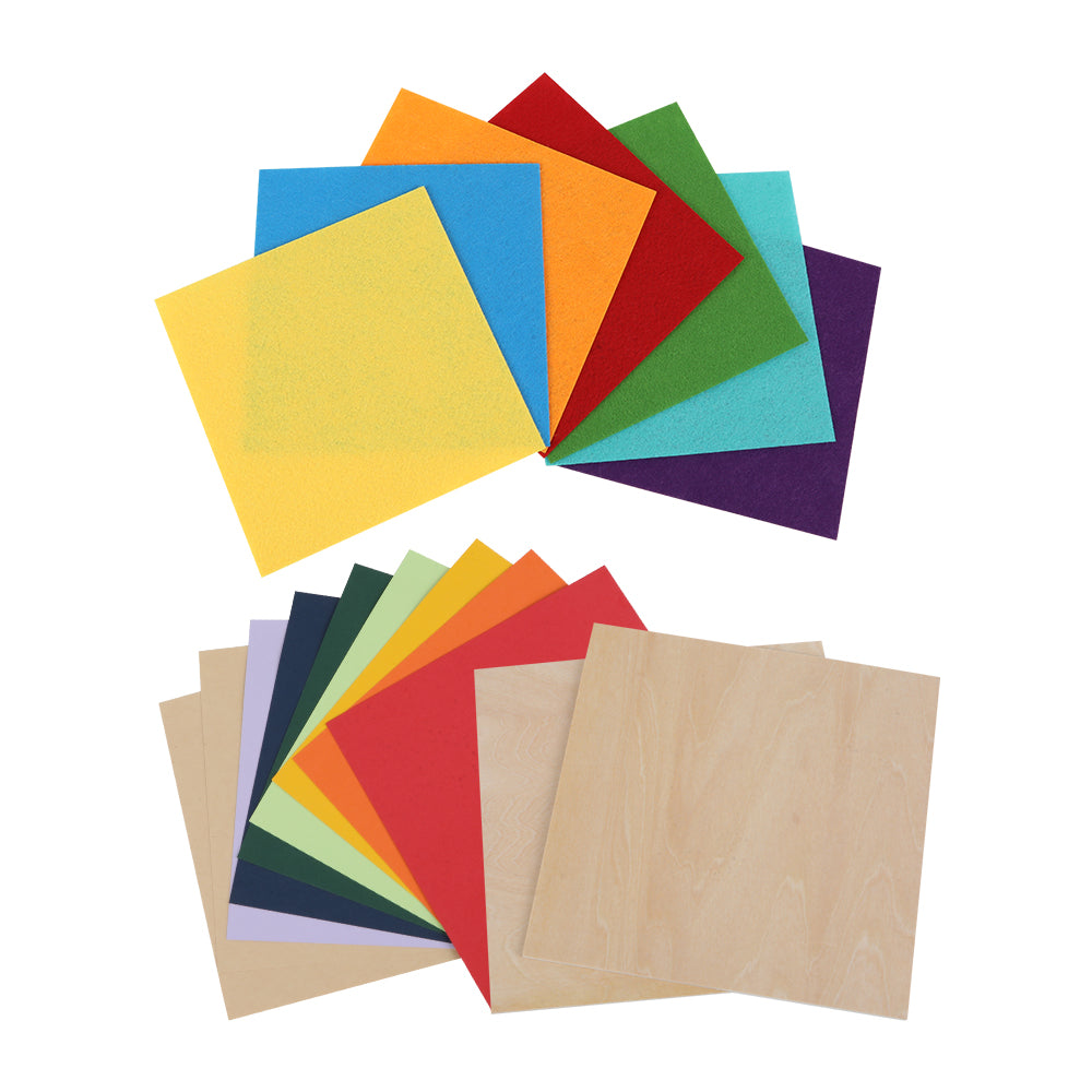 Creality - Kit de Matériaux Laser (Laser Material Package) - 20 x 20 cm - 3 mm