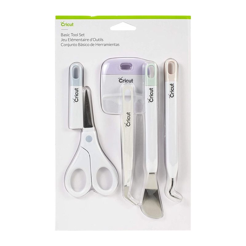 Cricut - Kit d'Outils de Base (Pastel)
