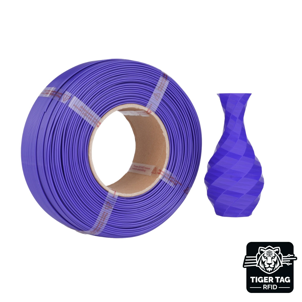Jamg He - PETG - Violet (Purple) - 1,75 mm - 1 kg - Refill avec RFID TigerTag