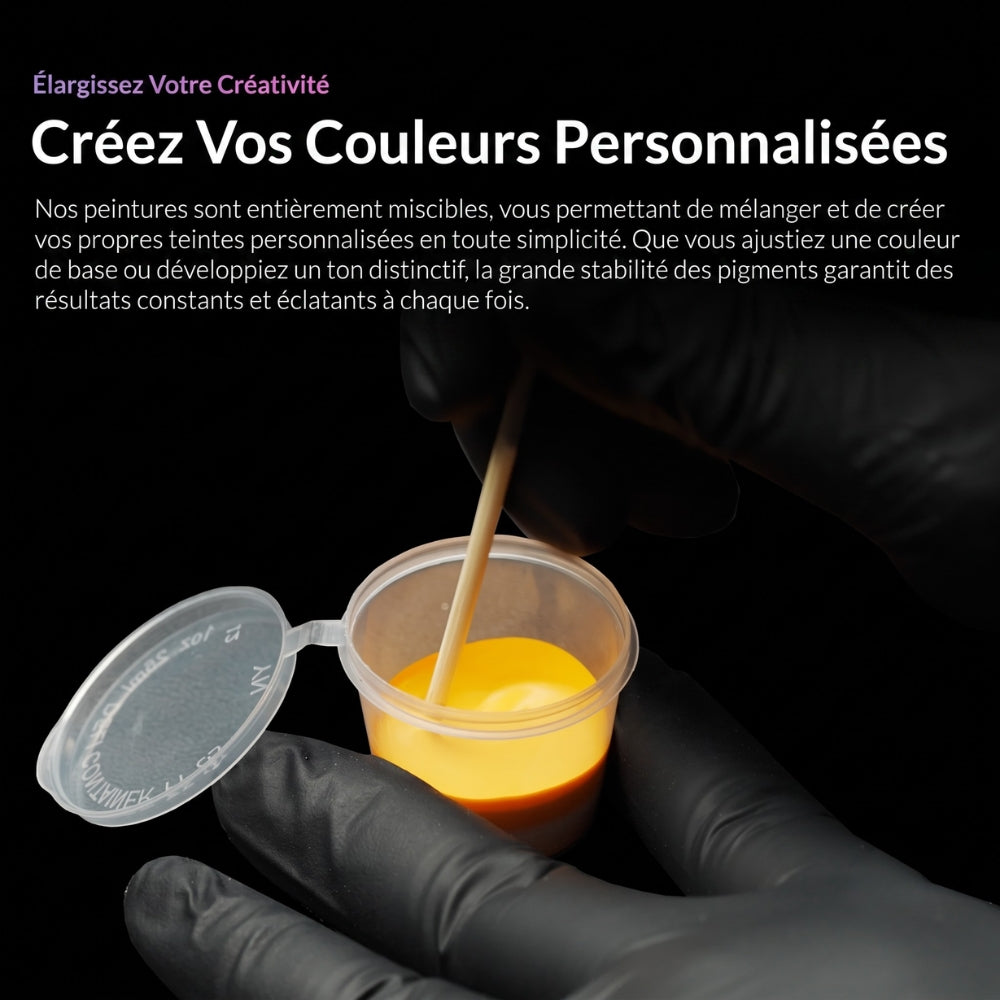 Kaleido ColorWorks - Gloss/Metal - Gris Métallisé (KM002 Gun Metall) - 20ml
