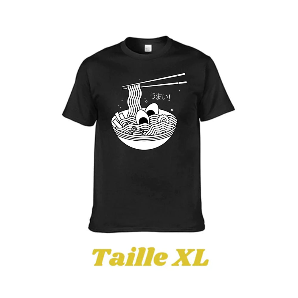 MissKraft - T-shirt Adulte Unisexe - Noir - Taille XL - Personnalisé