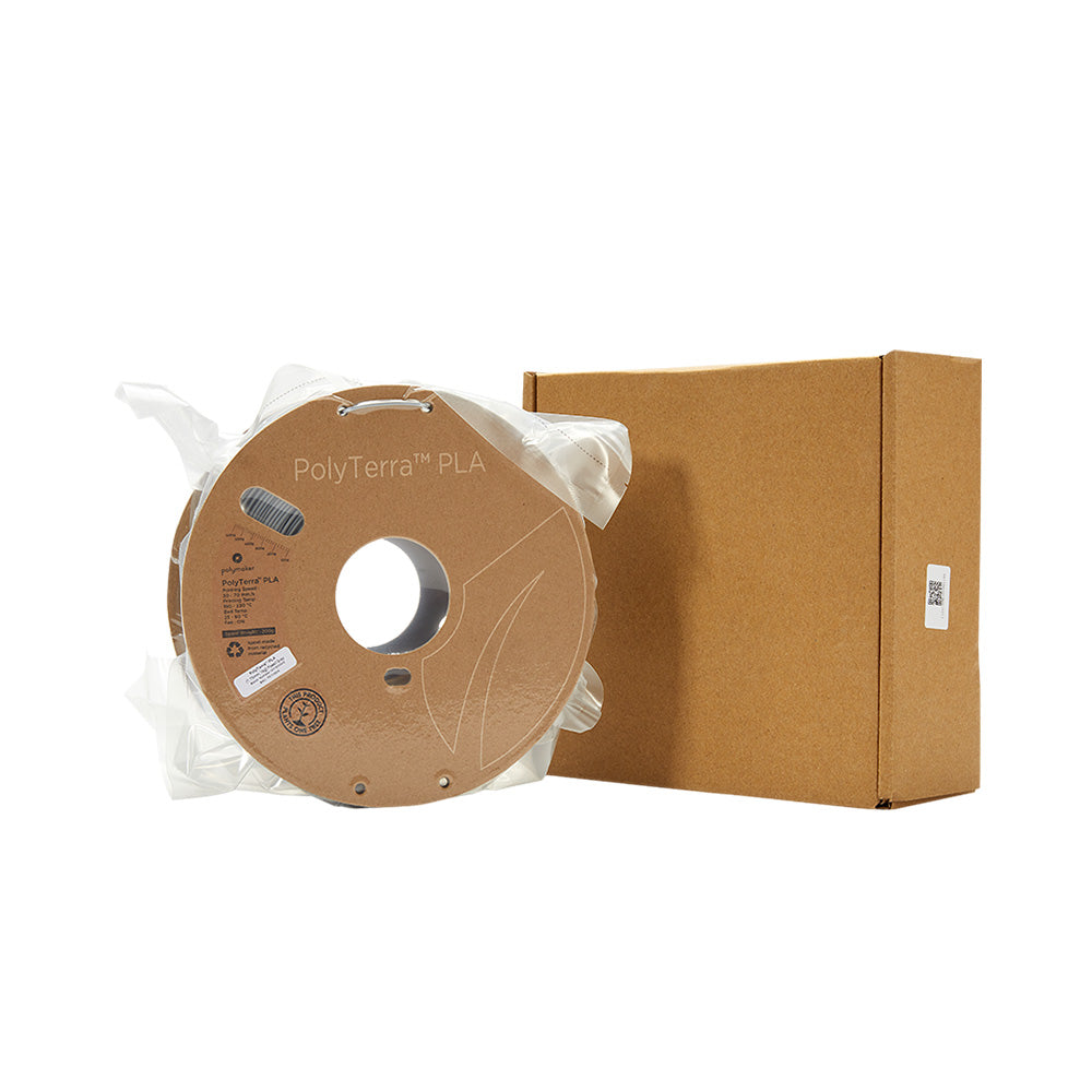 Polymaker - PolyTerra PLA - Gris Fossile (Fossil Grey) - 1.75 mm - 1 kg