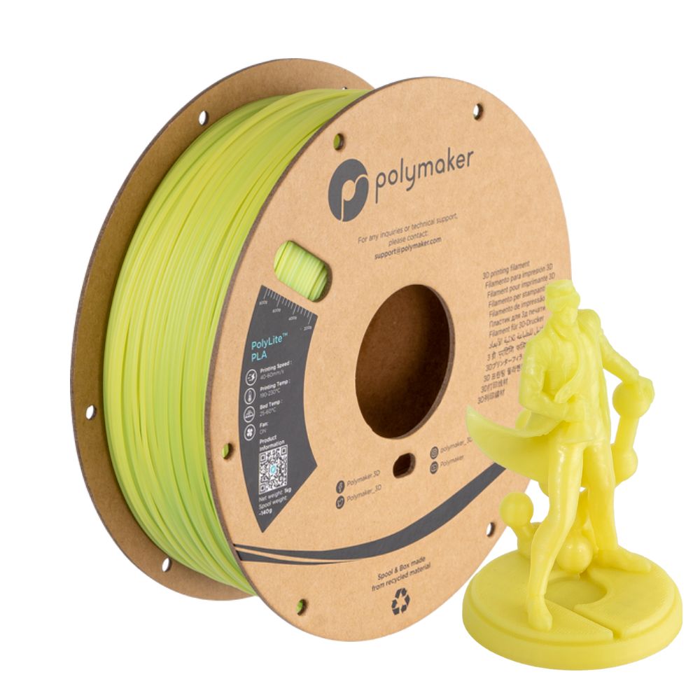 Polymaker - PolyLite PLA Temperature Color Changing - Lime