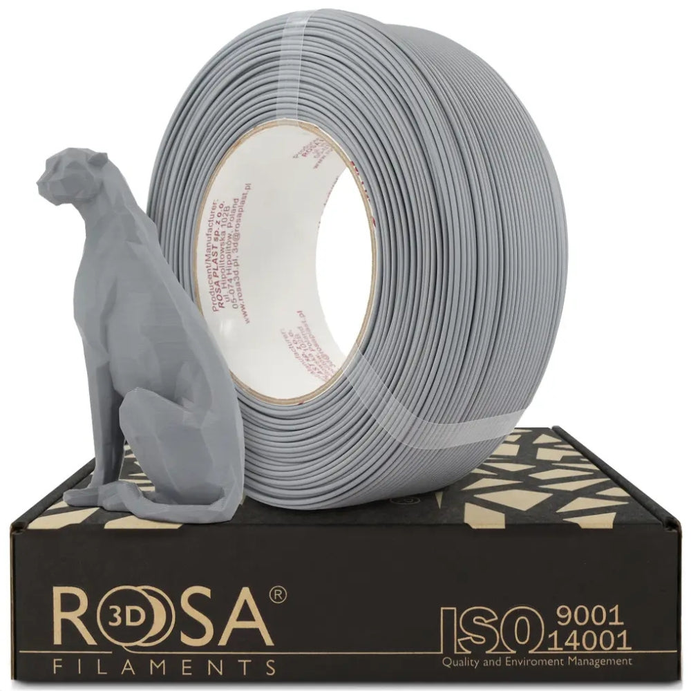 Rosa3D - PLA Speed - Gris Mat (Matt Gray) - 1,75 mm - 1 kg Refill