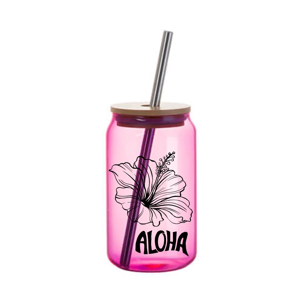 MissKraft - Sublimation - Verre Canette - Violet - 400 ml