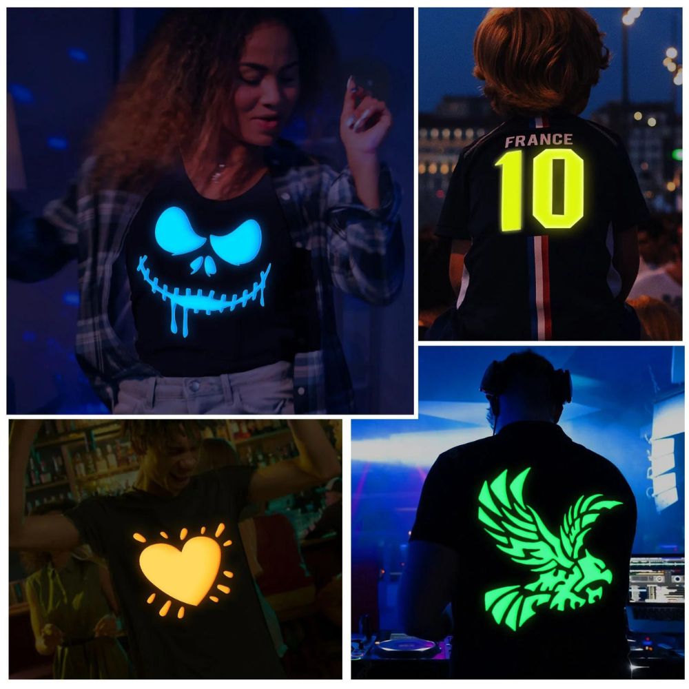 TeckWrapCraft - Glow in the Dark Puff HTV