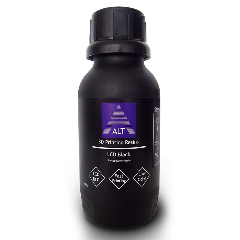 ALT 3D Printing Resin LCD Black (noir) - 500g, resines UV, LIQCREATE