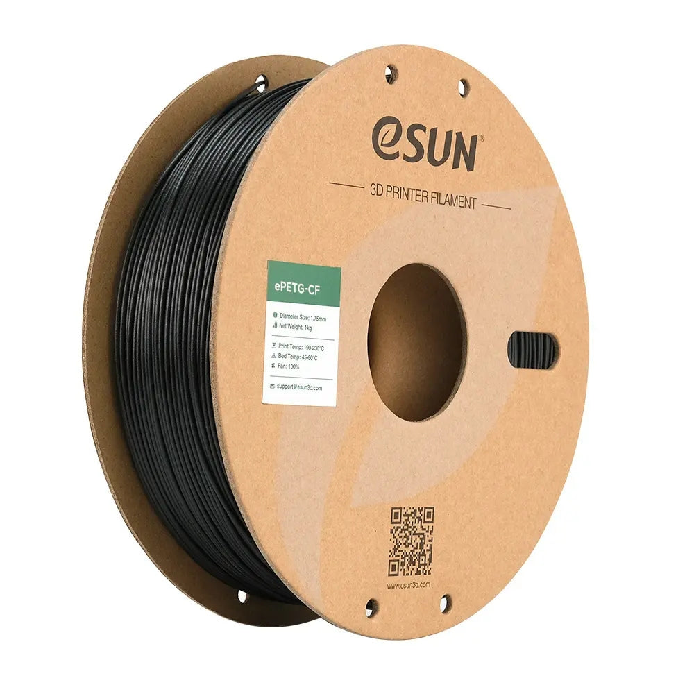 eSun - ePETG-CF - Noir (Black) - 1,75 mm - 1 kg
