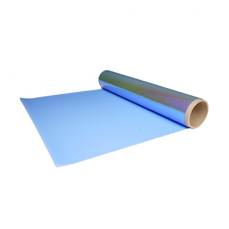 Chemica - Holograflex - Holographique Bleu Rouge - Feuille 30 cm x 20 cm