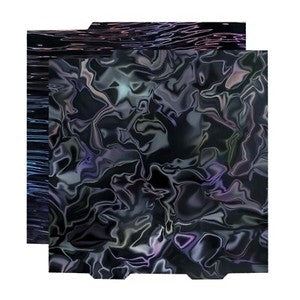 PFE - Plaque double face PER – pour imprimante Bambu Lab A1/P1S/X1C/X1E – tôle acier 257×257 mm – motif Water Ripples / Satin