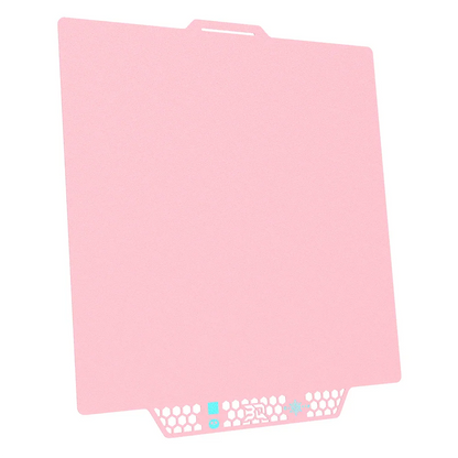 BIQU - Plateau CryoGrip Pro - Bambu Lab X1/X2/P1/P2/A1 - Rose glacé fin - (Glacier Fine Textures)