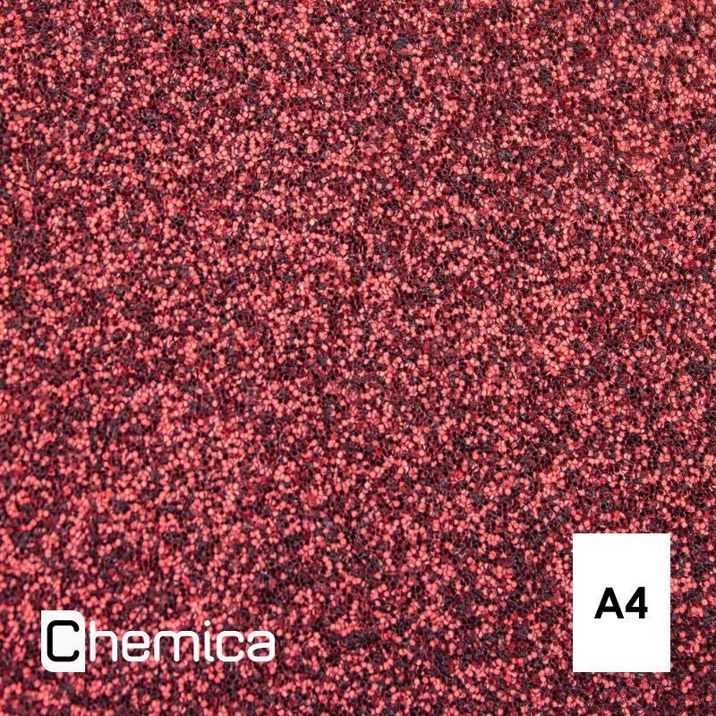 Chemica - Bling Bling Star - Rouge (Red) - Feuille 30 x 20 cm