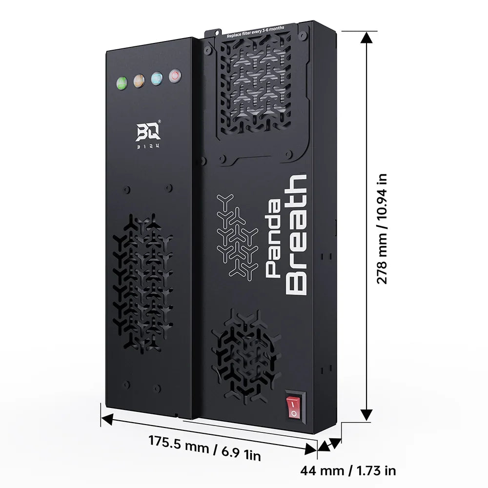 BIQU - Panda Breath V1.1.2 - Système de Filtration de l'Air et de Chauffage pour Bambu Lab Séries P1/P2/X1/A1 et Snapmaker U1