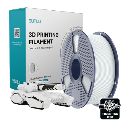 Sunlu - PLA - Céramique (Ceramic) - 1,75 mm - 1 kg avec RFID TigerTag