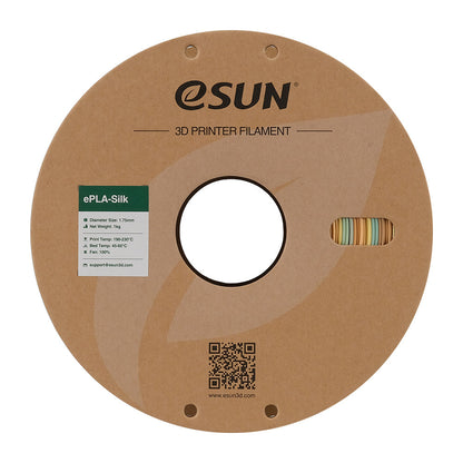 Bobine eSun de eSilk Rainbow - 1 kg - Packaging