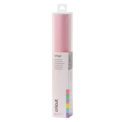 Cricut - Assortiment Vinyles Permanents Brillants - Pastels