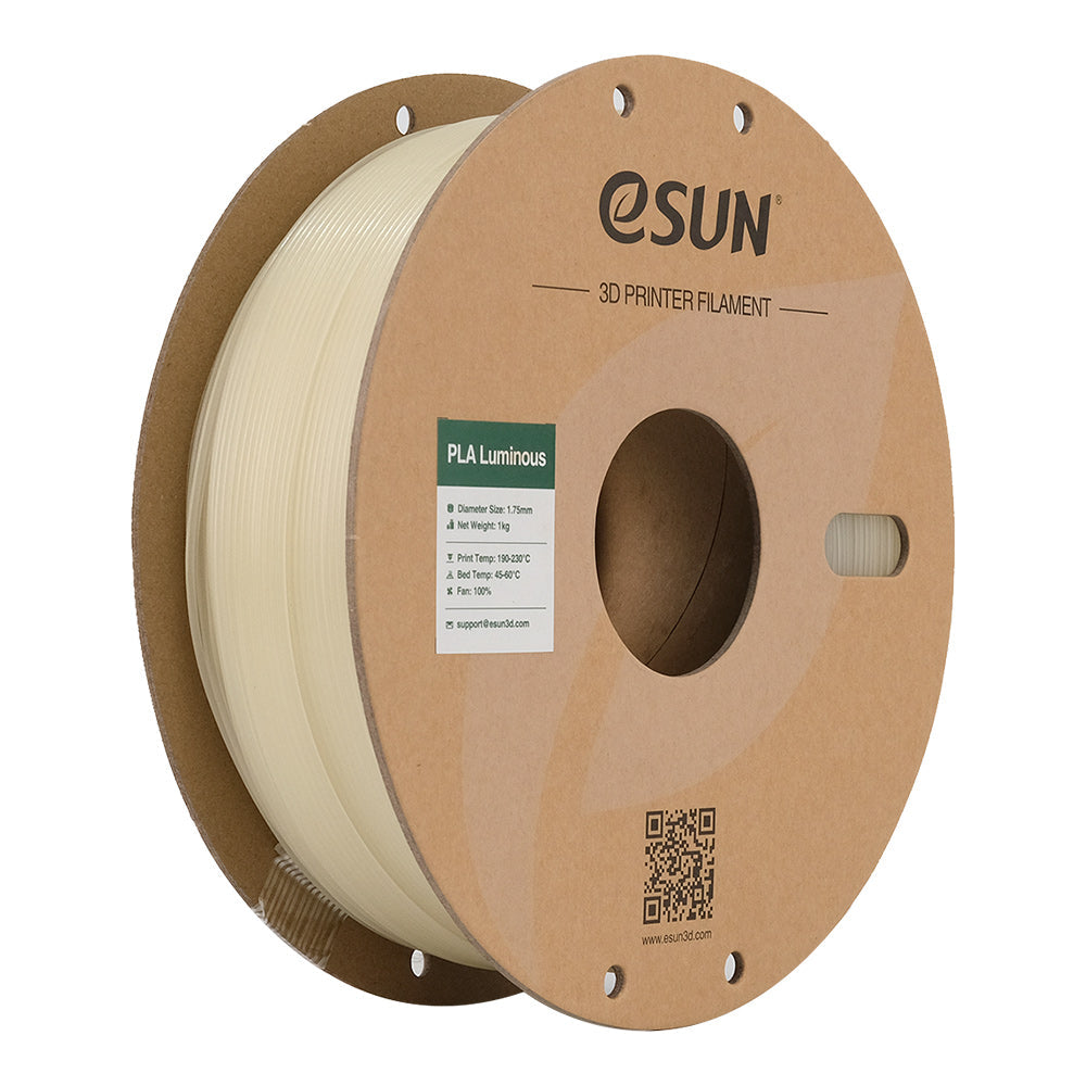 Bobine eSun de PLA Luminous - 1 kg - Bobine en carton