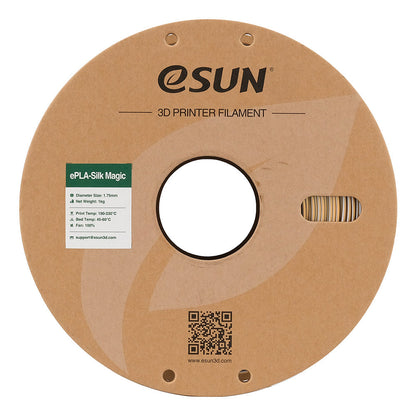 eSun - eSilk-PLA Magic - Or Argent (Gold Silver) 1,75 mm - 1 kg