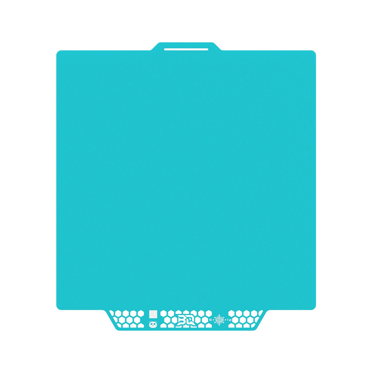 BIQU - Plateau CryoGrip Pro - Bambu Lab X1/X2/P1/P2/A1 - Bleu glacé fin - (Glacier Fine Textures)