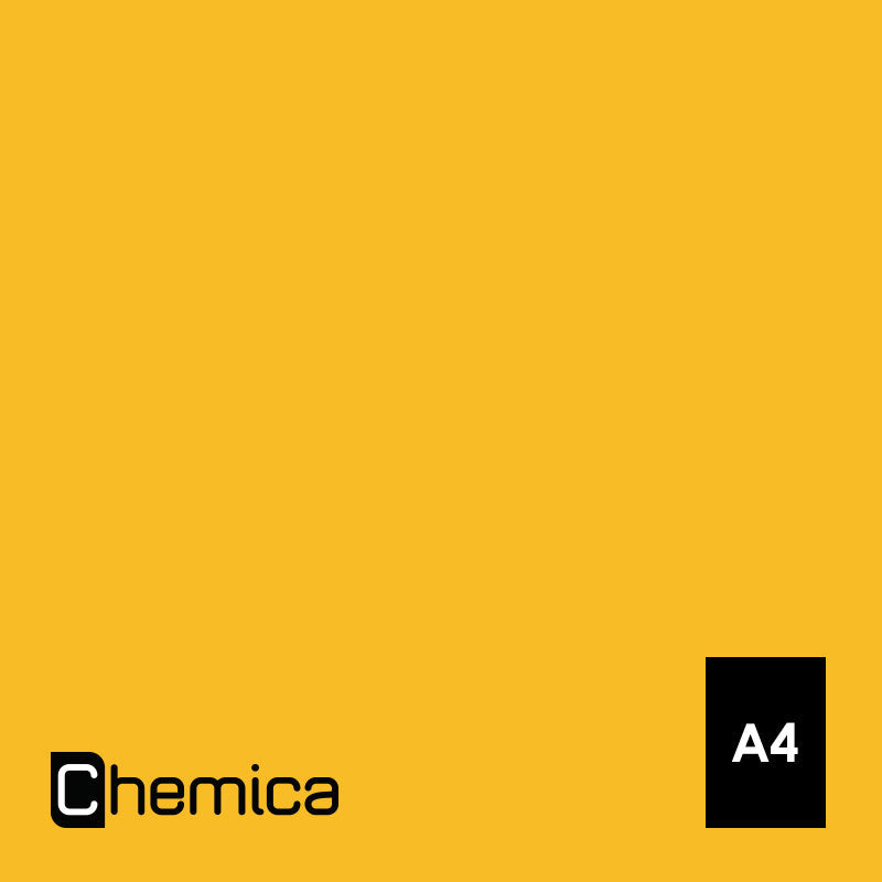 Chemica - Hotmark Revolution - Jaune Or (Golden Yellow) - Feuille 30 cm x 20 cm