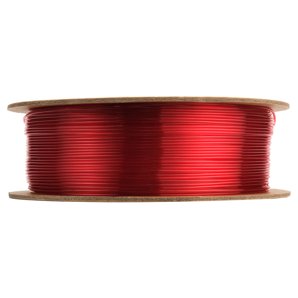 Bobine eSun de eTPU-95A Transparent Red - 1 kg - Zoom sur le filament