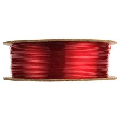 Bobine eSun de eTPU-95A Transparent Red - 1 kg - Zoom sur le filament