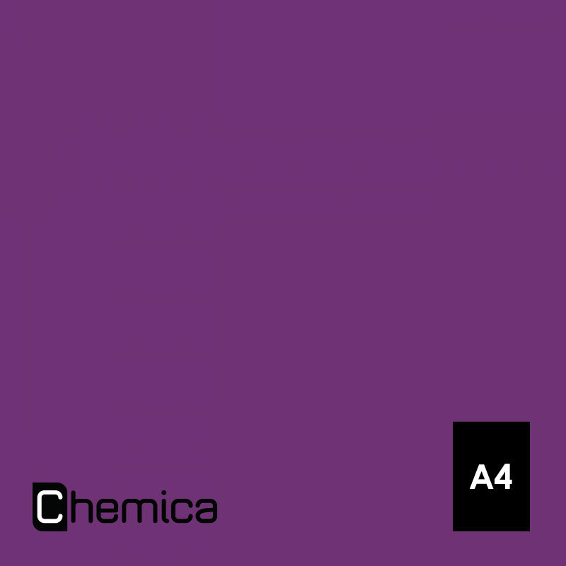Chemica - Hotmark Revolution - Prune (Plum) - Feuille 30 cm x 20 cm