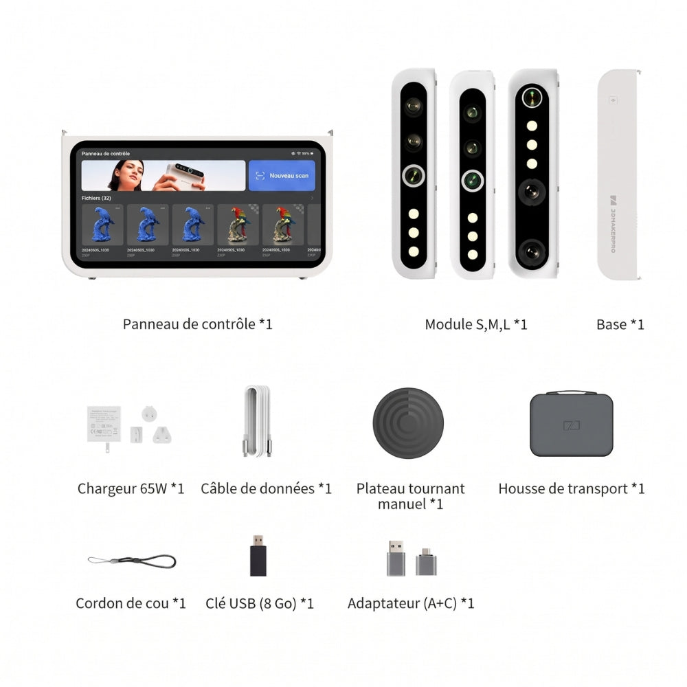 3DMakerpro - Turtle Pack Complet Luxury Control Pad Module S M L