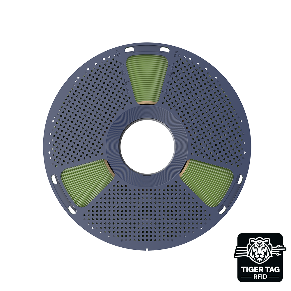 Sunlu - PLA - Vert Olive (Olive Green) - 1,75 mm - 1 kg avec RFID TigerTag