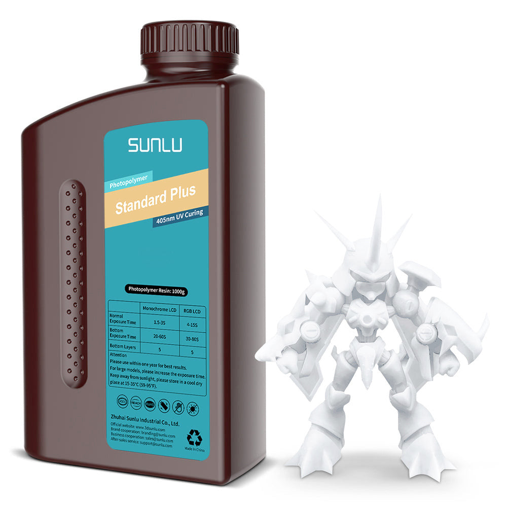 Sunlu Résine Standard Plus Solid White 4