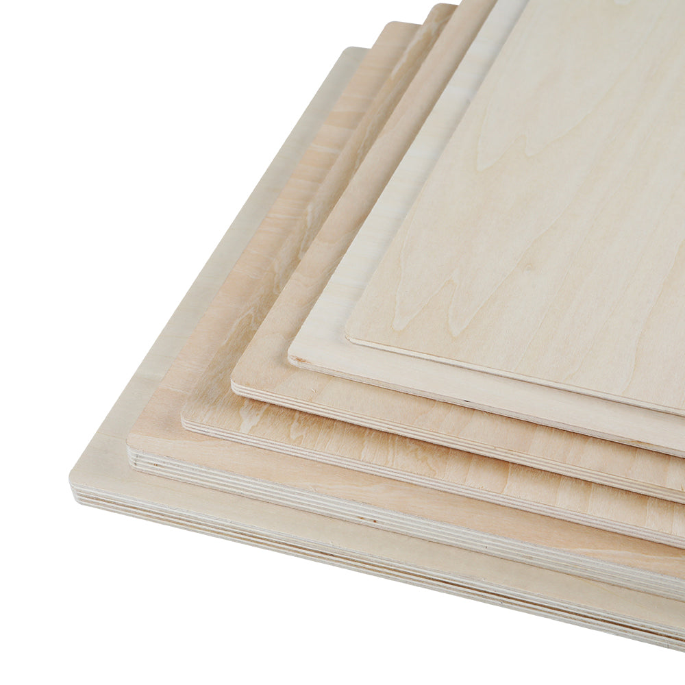 Creality - 3 Plaques de Contreplaqué de Bois (Basswood Sheets) - 30 x 30 cm - 10 mm