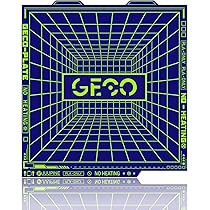 PFE - Plateau froid GECO pour imprimante Bambu Lab A1 MINI – lit de construction PLA – double face  – 184×184 mm