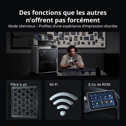 Pack Starter Creality K2 Combo + 1 Bobine Panchroma Offerte