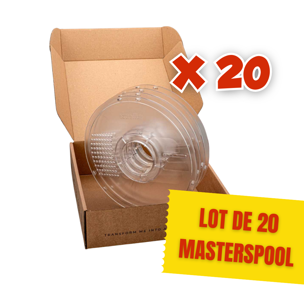AzureFilm - Lot de 20 Masterspool Bobine Réutilisable ♻️ Consignées 🌿