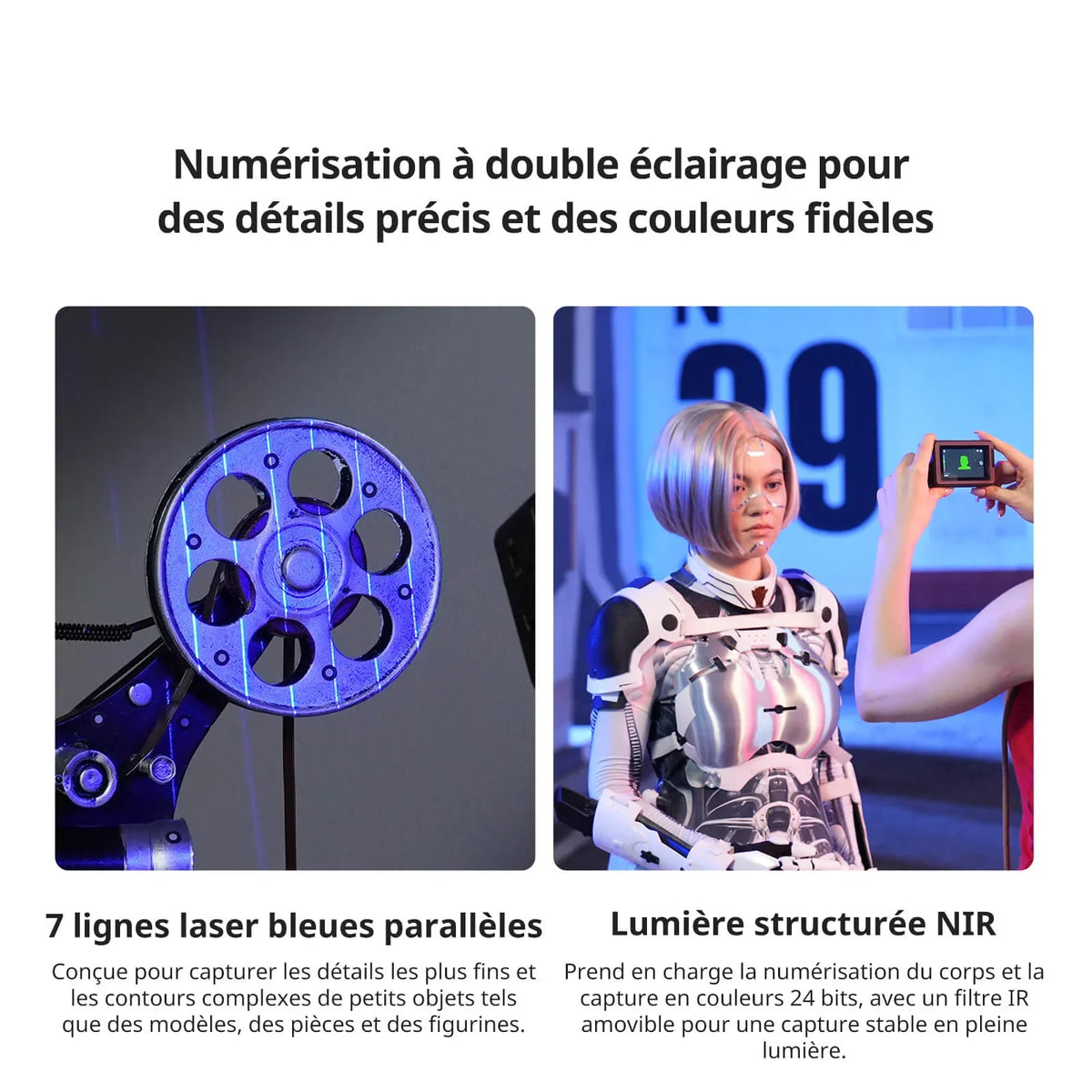 Creality - Pika - Scanner 3D IA Portable