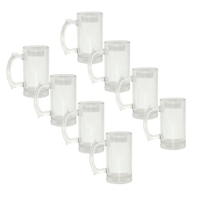 8 Chopes de biere à personaliser en sublimation