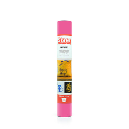 Siser - Basic Flex - Rouleau Thermocollant - (A0008) Rose - 30 x 100 cm