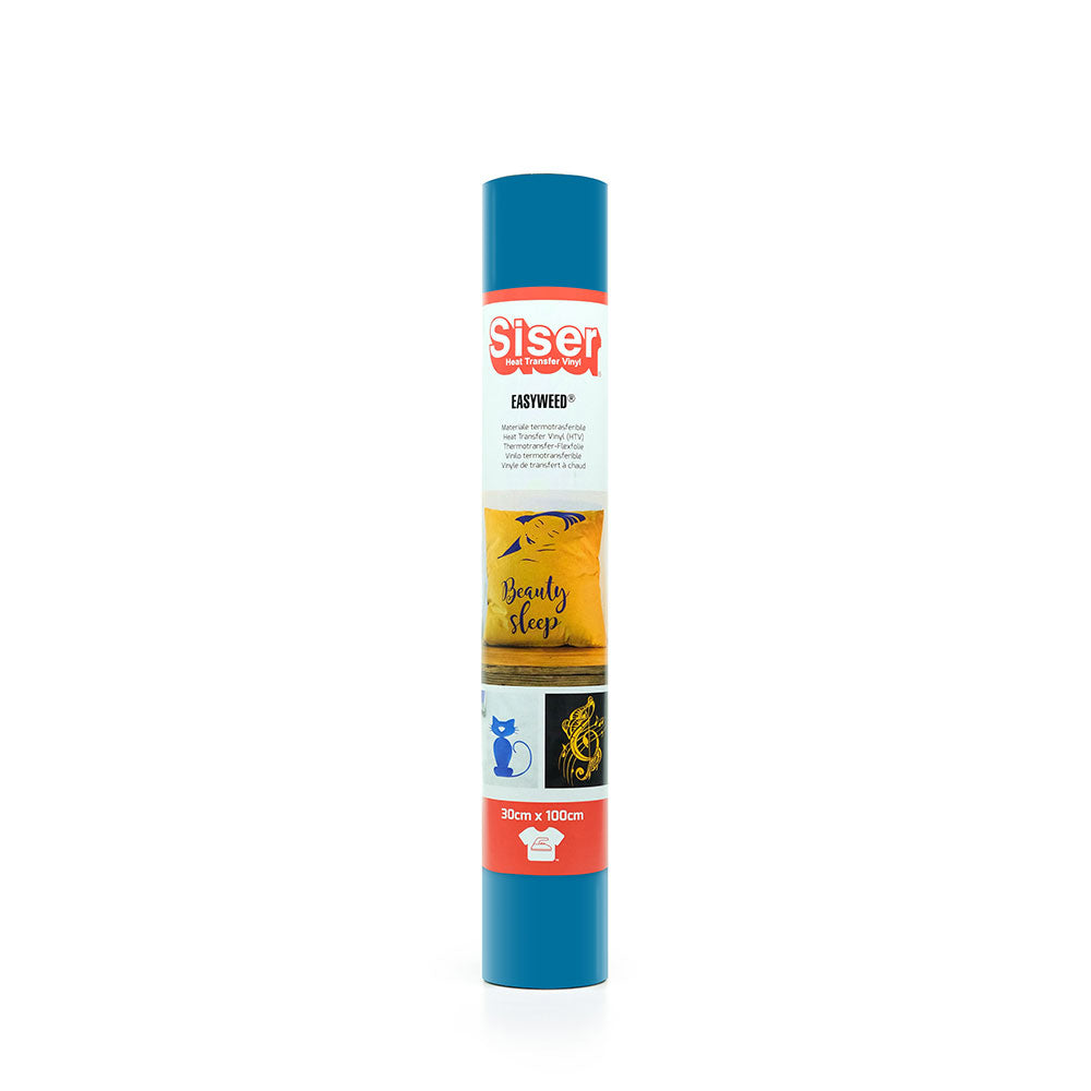 Siser - Basic Flex - Rouleau Thermocollant - (A0012) Turquoise - 30 x 100 cm