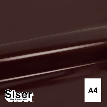 Siser - Basic Flex - Feuille A4 Thermocollant - (A0017) Marron - 20 x 30 cm
