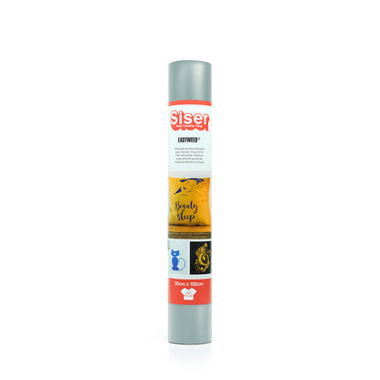 Siser - Basic Flex - Rouleau Thermocollant - (A0021) Argent - 30 x 100 cm