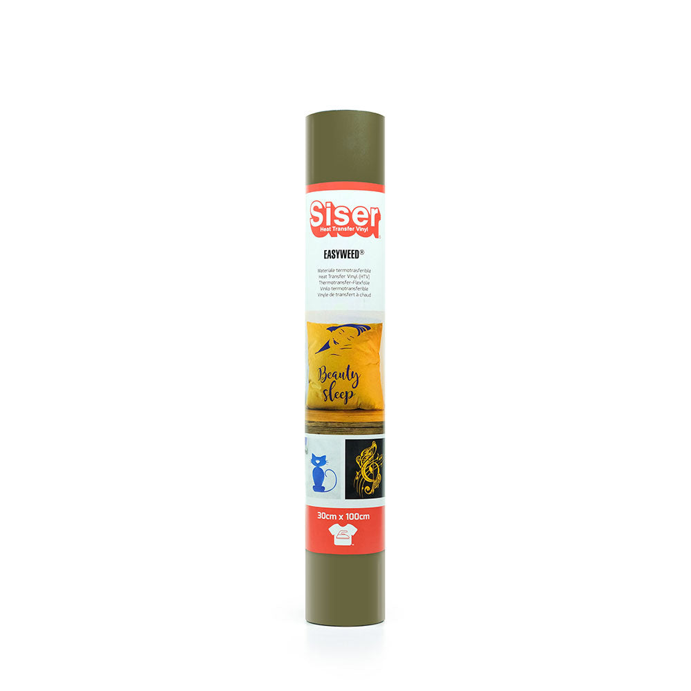 Siser - Basic Flex - Rouleau Thermocollant - (A0086) Chocolat - 30 x 100 cm