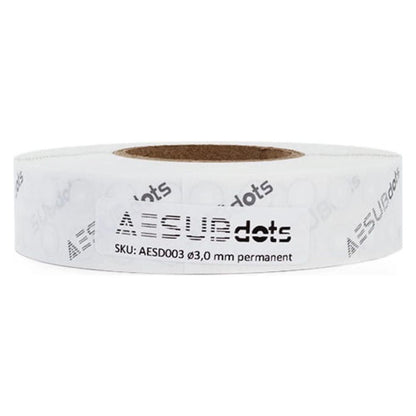 AESUB - AESUBdots retro - cibles de positionnement rétroréfléchissantes - 3 mm