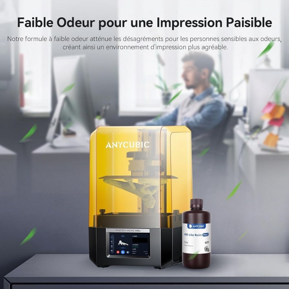 Anycubic - ABS-Like Resin Pro 2 - Noir (Black) - 1 kg