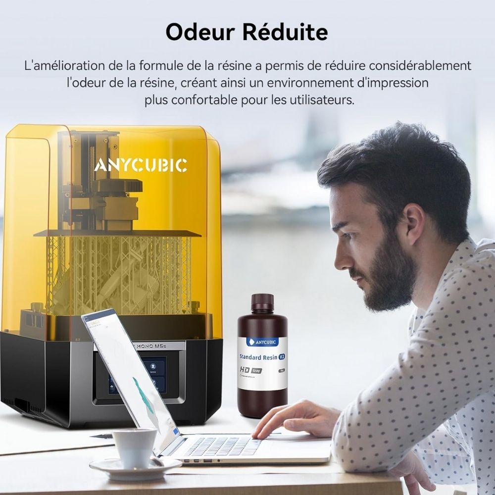 Anycubic - Standard Resin V2 - Transparent (Clear) - 1 kg
