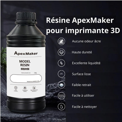 ApexMaker - Résine Standard - Blanc (White) - 1 kg