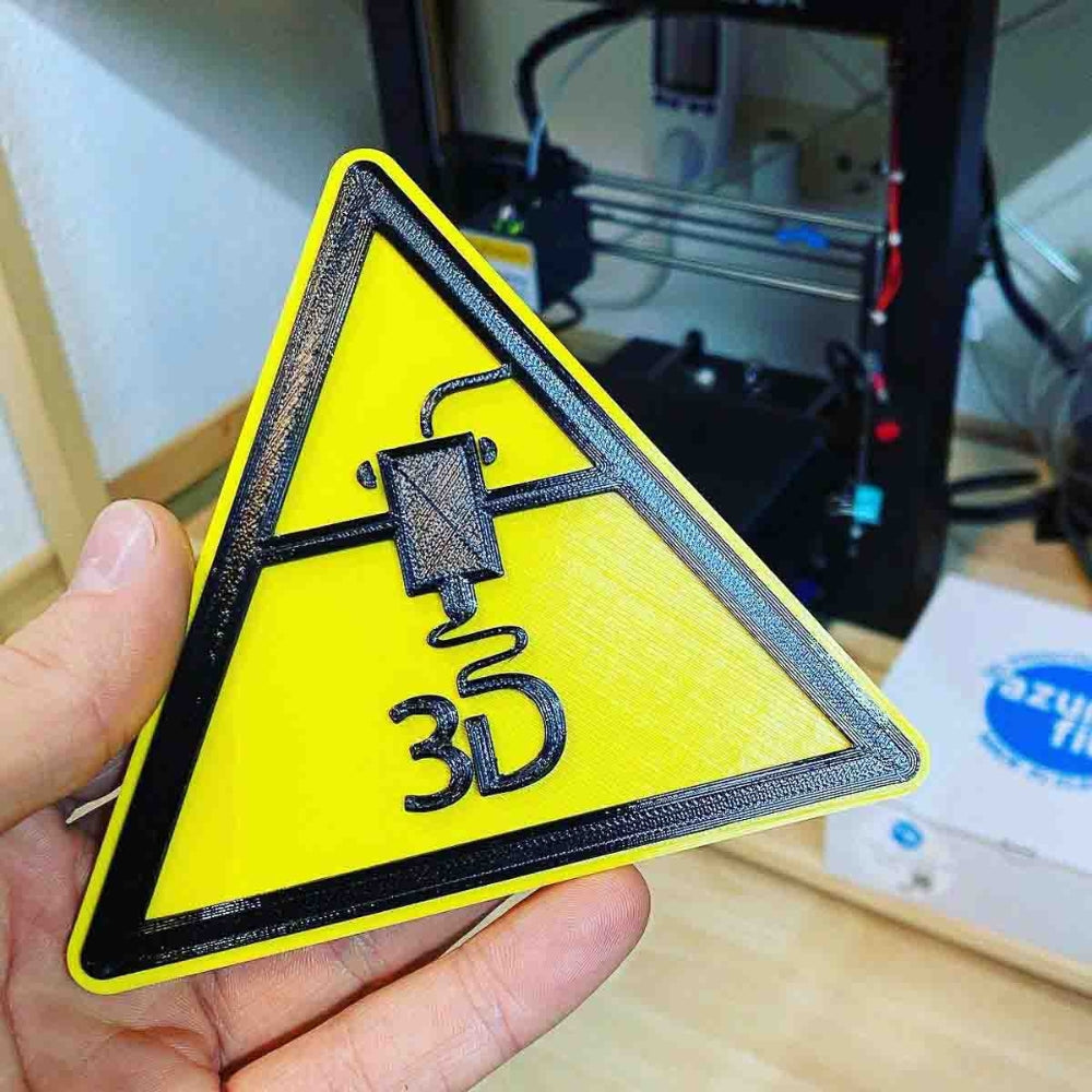 AzureFilm - PLA - Jaune (Yellow) - 1,75 mm - 1 kg Refill